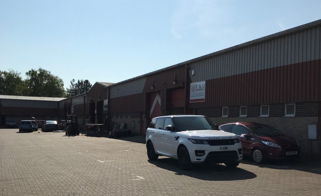 Industrial estate at Forge Way in Darlington.