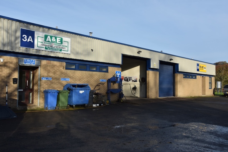 Industrial unit to let Rothbury Industrial Estate Unit 3B, Rothbury