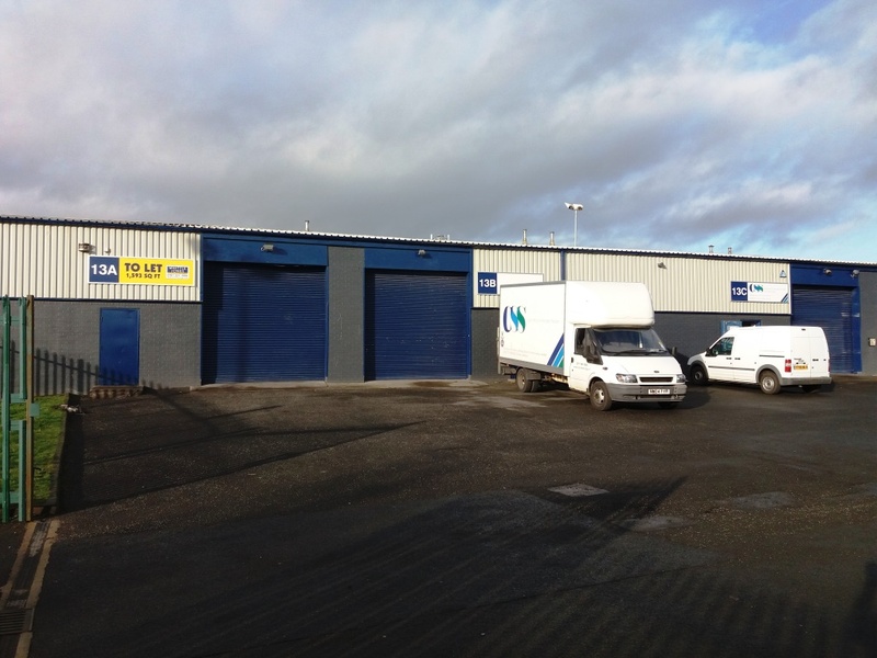 Industrial unit to let Southwick Industrial Estate Block 13