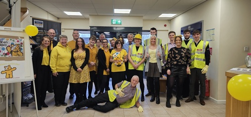 THE HEAD OFFICE TEAM HAVE BEEN BUSY RAISING FUNDS FOR CHILDREN IN NEED