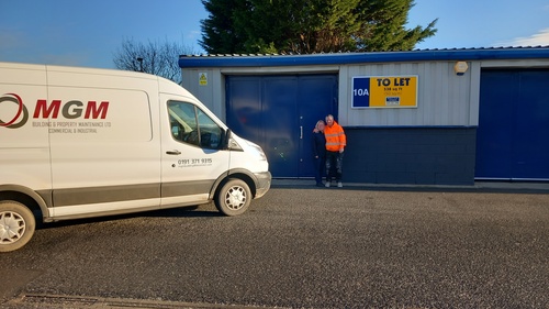 BUILDING & PROPERTY MAINTENANCE FIRM TAKE SPACE AT TANFIELD LEA