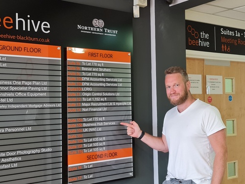 BUSINESS HUB SERVICES MOVE INTO THE BEEHIVE, BLACKBURN
