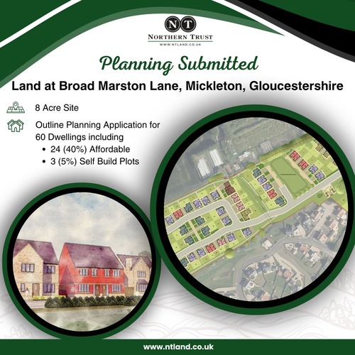 NORTHERN TRUST LAND SUBMITS OUTLINE PLANNING APPLICATION FOR NEW HOMES ...