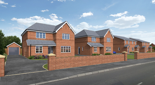 LANLEY HOMES STARTS WORK ON THEIR LYTHAM ROAD DEVELOPMENT IN FRECKLETON